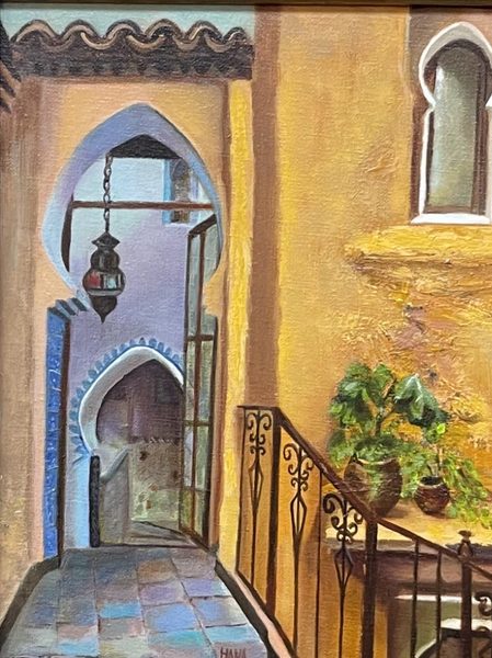 Through the Blue Arch